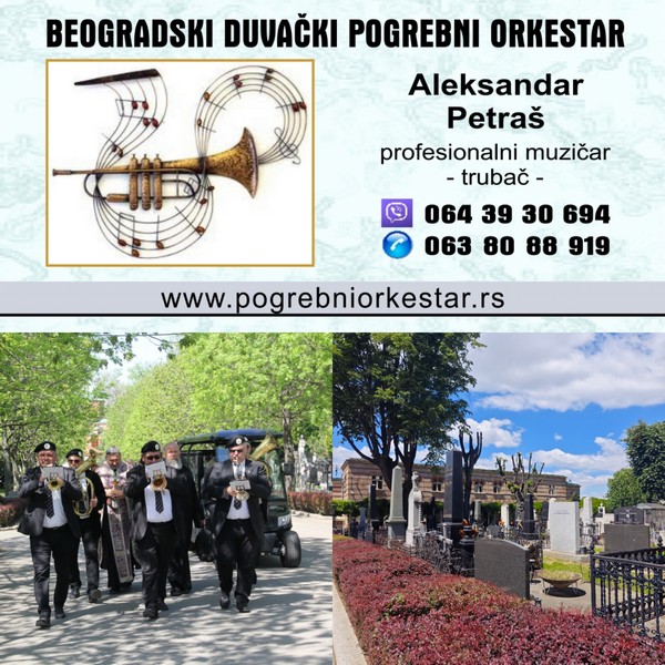 Trubači, pogrebni orkestar, muzika, sahrane Beograd