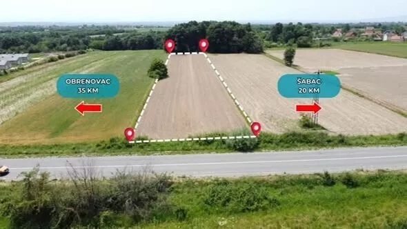 Gradjevinsko zemljiste na prodaju Šabac-Obrenovac-Beograd